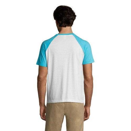 CAMISETA HOMBRE BICOLOR MANGA RAGLÁN SOL'S FUNKY REF S11190