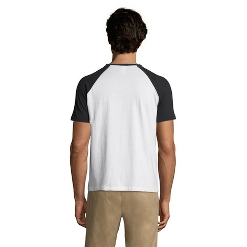 CAMISETA HOMBRE BICOLOR MANGA RAGLÁN SOL'S FUNKY REF S11190
