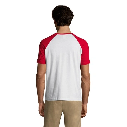 CAMISETA HOMBRE BICOLOR MANGA RAGLÁN SOL'S FUNKY REF S11190