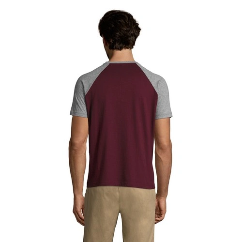 CAMISETA HOMBRE BICOLOR MANGA RAGLÁN SOL'S FUNKY REF S11190