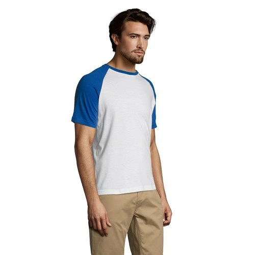CAMISETA HOMBRE BICOLOR MANGA RAGLÁN SOL'S FUNKY REF S11190