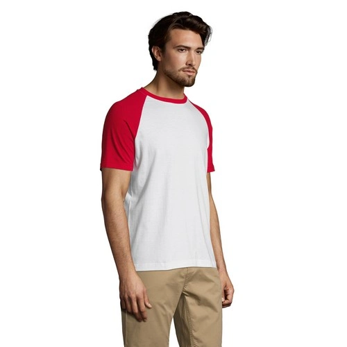 CAMISETA HOMBRE BICOLOR MANGA RAGLÁN SOL'S FUNKY REF S11190