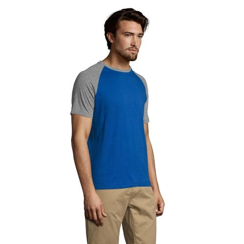 CAMISETA HOMBRE BICOLOR MANGA RAGLÁN SOL'S FUNKY REF S11190