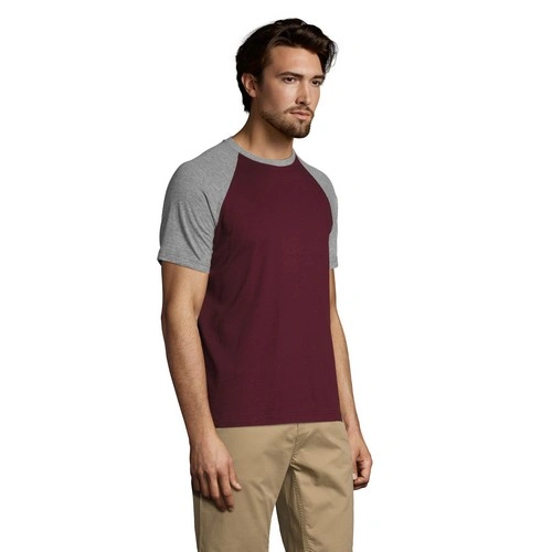 CAMISETA HOMBRE BICOLOR MANGA RAGLÁN SOL'S FUNKY REF S11190