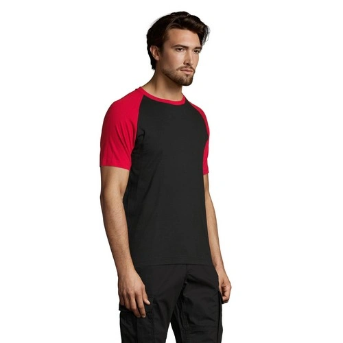 CAMISETA HOMBRE BICOLOR MANGA RAGLÁN SOL'S FUNKY REF S11190