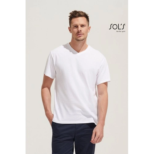 CAMISETA MANGA CORTA HOMBRE CUELLO PICO SOL'S VICTORY REF S11150