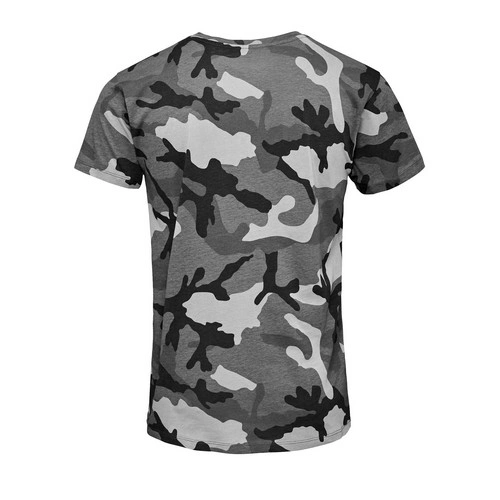 CAMISETA MANGA CORTA HOMBRE CUELLO REDONDO SOL'S CAMO MEN REF S01188
