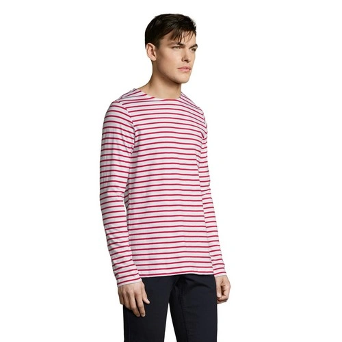 CAMISETA HOMBRE MANGA LARGA A RAYAS SOL'S MARINE MEN REF S01402
