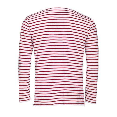 CAMISETA HOMBRE MANGA LARGA A RAYAS SOL'S MARINE MEN REF S01402