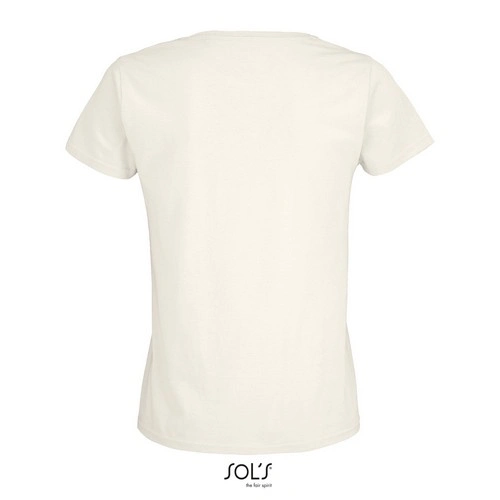 CAMISETA MANGA CORTA MUJER AJUSTADA DE PUNTO LISO Y CUELLO REDONDO SOL'S PIONEER WOMEN REF S03579