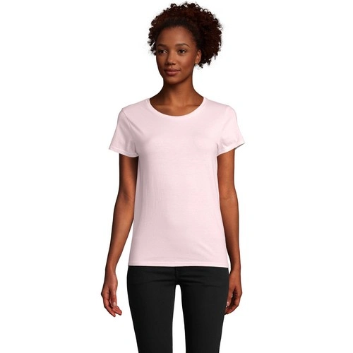 CAMISETA MANGA CORTA MUJER AJUSTADA DE PUNTO LISO Y CUELLO REDONDO SOL'S PIONEER WOMEN REF S03579