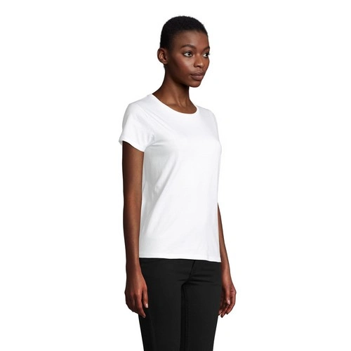 CAMISETA MANGA CORTA MUJER AJUSTADA DE PUNTO LISO Y CUELLO REDONDO SOL'S PIONEER WOMEN REF S03579