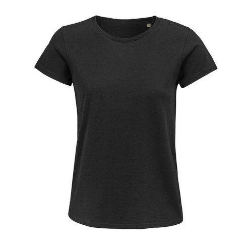CAMISETA MANGA CORTA MUJER AJUSTADA DE PUNTO LISO Y CUELLO REDONDO SOL'S CRUSADER WOMEN REF S03581