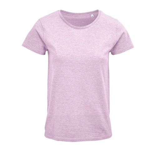 CAMISETA MANGA CORTA MUJER AJUSTADA DE PUNTO LISO Y CUELLO REDONDO SOL'S CRUSADER WOMEN REF S03581