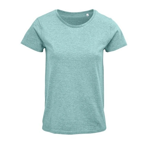 CAMISETA MANGA CORTA MUJER AJUSTADA DE PUNTO LISO Y CUELLO REDONDO SOL'S CRUSADER WOMEN REF S03581