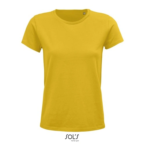 CAMISETA MANGA CORTA MUJER AJUSTADA DE PUNTO LISO Y CUELLO REDONDO SOL'S CRUSADER WOMEN REF S03581