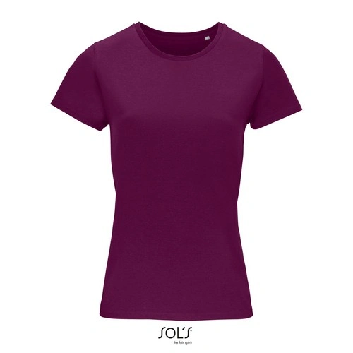 CAMISETA MANGA CORTA MUJER AJUSTADA DE PUNTO LISO Y CUELLO REDONDO SOL'S CRUSADER WOMEN REF S03581