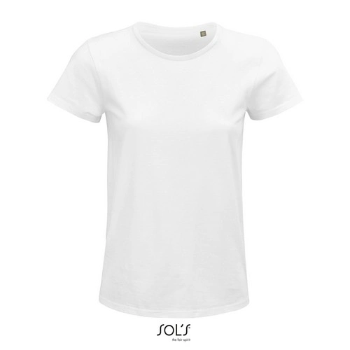 CAMISETA MANGA CORTA MUJER AJUSTADA DE PUNTO LISO Y CUELLO REDONDO SOL'S CRUSADER WOMEN REF S03581