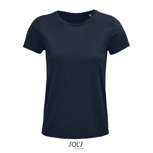CAMISETA MANGA CORTA MUJER AJUSTADA DE PUNTO LISO Y CUELLO REDONDO SOL'S CRUSADER WOMEN REF S03581
