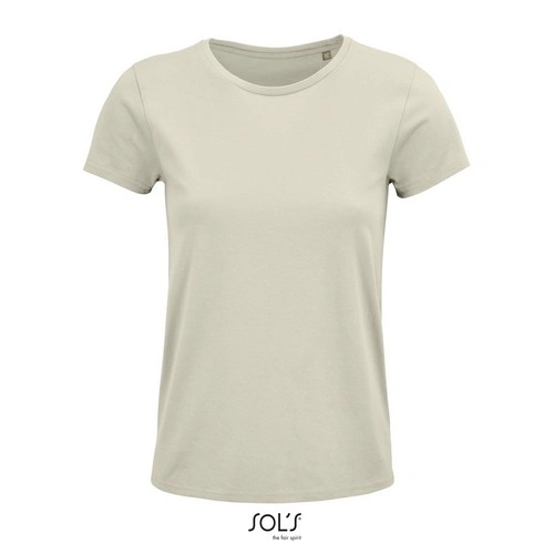 CAMISETA MANGA CORTA MUJER AJUSTADA DE PUNTO LISO Y CUELLO REDONDO SOL'S CRUSADER WOMEN REF S03581
