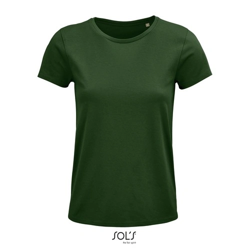 CAMISETA MANGA CORTA MUJER AJUSTADA DE PUNTO LISO Y CUELLO REDONDO SOL'S CRUSADER WOMEN REF S03581