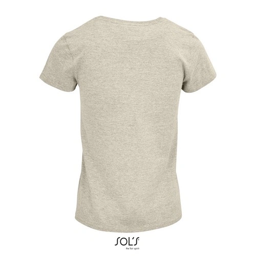 CAMISETA MANGA CORTA MUJER AJUSTADA DE PUNTO LISO Y CUELLO REDONDO SOL'S CRUSADER WOMEN REF S03581