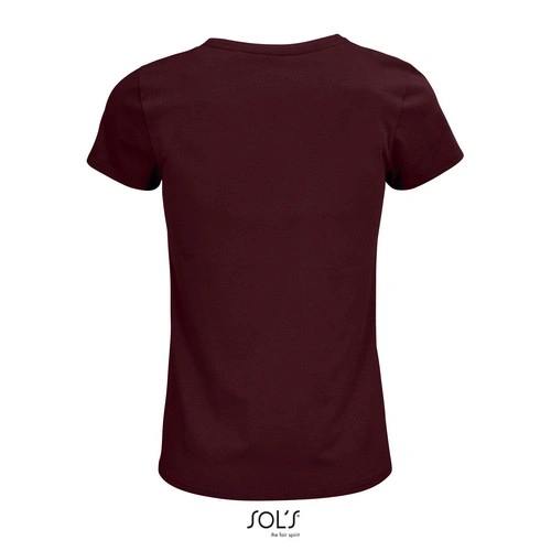 CAMISETA MANGA CORTA MUJER AJUSTADA DE PUNTO LISO Y CUELLO REDONDO SOL'S CRUSADER WOMEN REF S03581