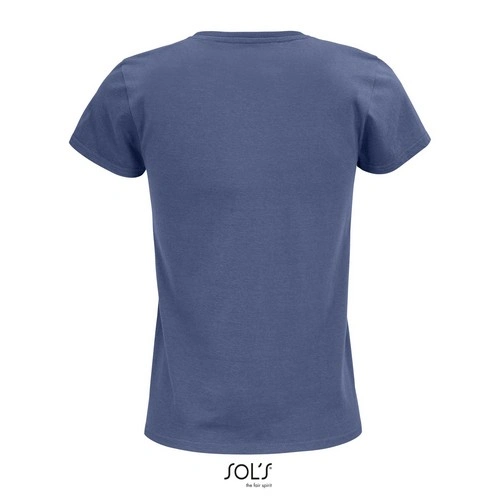 CAMISETA MANGA CORTA MUJER AJUSTADA DE PUNTO LISO Y CUELLO REDONDO SOL'S CRUSADER WOMEN REF S03581