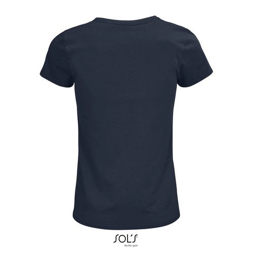 CAMISETA MANGA CORTA MUJER AJUSTADA DE PUNTO LISO Y CUELLO REDONDO SOL'S CRUSADER WOMEN REF S03581