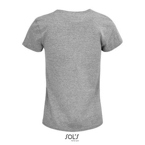 CAMISETA MANGA CORTA MUJER AJUSTADA DE PUNTO LISO Y CUELLO REDONDO SOL'S CRUSADER WOMEN REF S03581