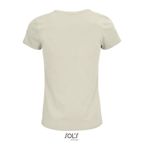 CAMISETA MANGA CORTA MUJER AJUSTADA DE PUNTO LISO Y CUELLO REDONDO SOL'S CRUSADER WOMEN REF S03581