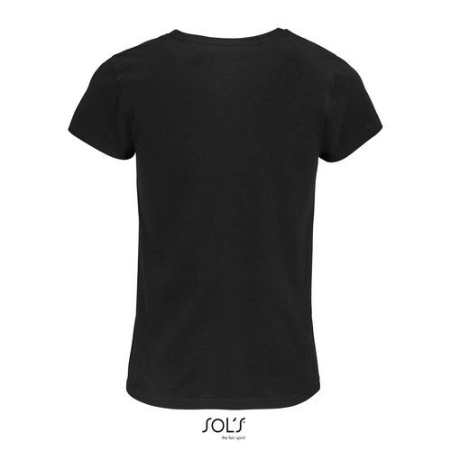 CAMISETA MANGA CORTA MUJER AJUSTADA DE PUNTO LISO Y CUELLO REDONDO SOL'S CRUSADER WOMEN REF S03581