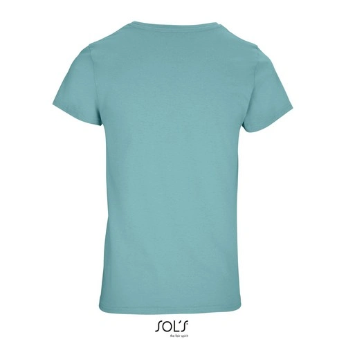 CAMISETA MANGA CORTA MUJER AJUSTADA DE PUNTO LISO Y CUELLO REDONDO SOL'S CRUSADER WOMEN REF S03581