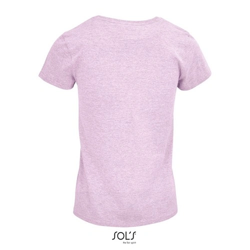 CAMISETA MANGA CORTA MUJER AJUSTADA DE PUNTO LISO Y CUELLO REDONDO SOL'S CRUSADER WOMEN REF S03581
