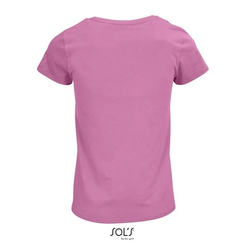 CAMISETA MANGA CORTA MUJER AJUSTADA DE PUNTO LISO Y CUELLO REDONDO SOL'S CRUSADER WOMEN REF S03581
