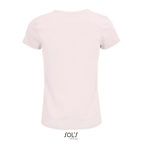 CAMISETA MANGA CORTA MUJER AJUSTADA DE PUNTO LISO Y CUELLO REDONDO SOL'S CRUSADER WOMEN REF S03581