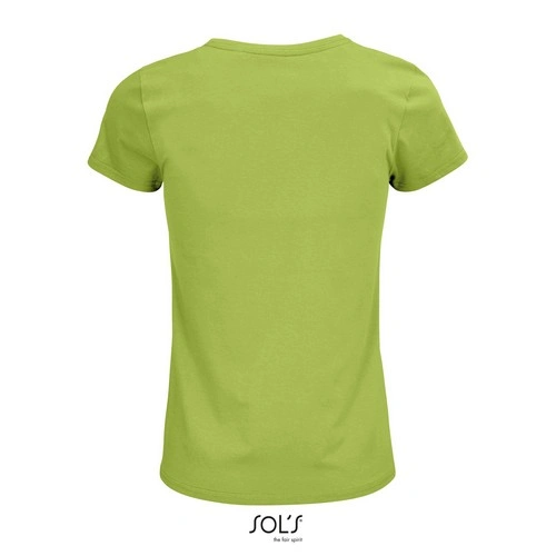 CAMISETA MANGA CORTA MUJER AJUSTADA DE PUNTO LISO Y CUELLO REDONDO SOL'S CRUSADER WOMEN REF S03581