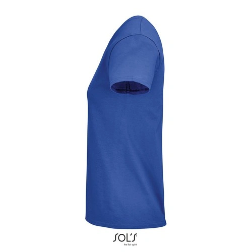CAMISETA MANGA CORTA MUJER AJUSTADA DE PUNTO LISO Y CUELLO REDONDO SOL'S CRUSADER WOMEN REF S03581