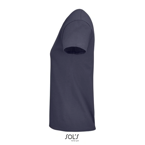 CAMISETA MANGA CORTA MUJER AJUSTADA DE PUNTO LISO Y CUELLO REDONDO SOL'S CRUSADER WOMEN REF S03581