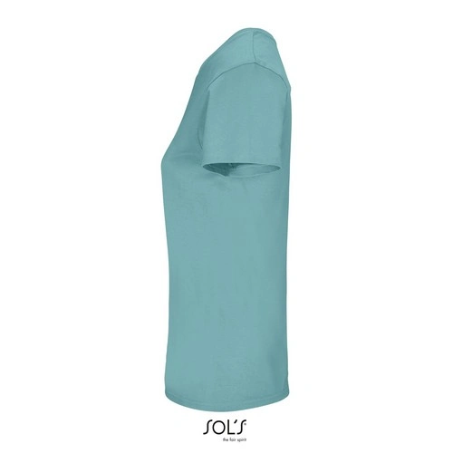 CAMISETA MANGA CORTA MUJER AJUSTADA DE PUNTO LISO Y CUELLO REDONDO SOL'S CRUSADER WOMEN REF S03581