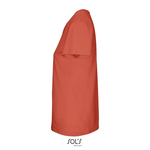 CAMISETA MANGA CORTA MUJER AJUSTADA DE PUNTO LISO Y CUELLO REDONDO SOL'S CRUSADER WOMEN REF S03581