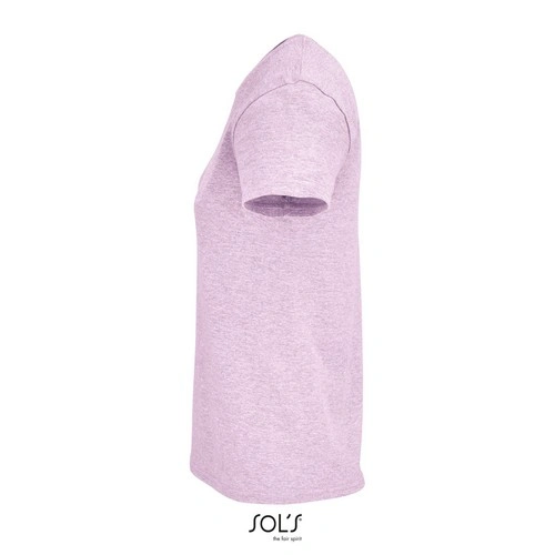 CAMISETA MANGA CORTA MUJER AJUSTADA DE PUNTO LISO Y CUELLO REDONDO SOL'S CRUSADER WOMEN REF S03581
