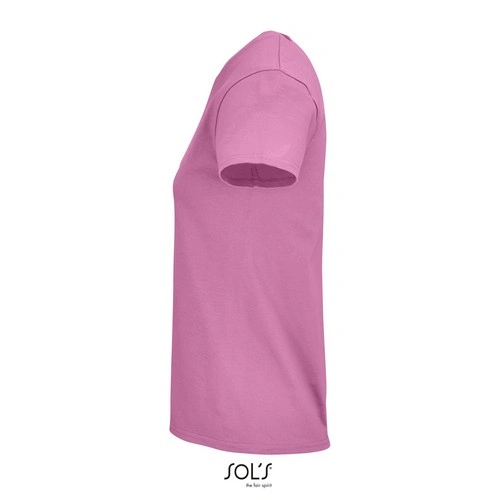 CAMISETA MANGA CORTA MUJER AJUSTADA DE PUNTO LISO Y CUELLO REDONDO SOL'S CRUSADER WOMEN REF S03581