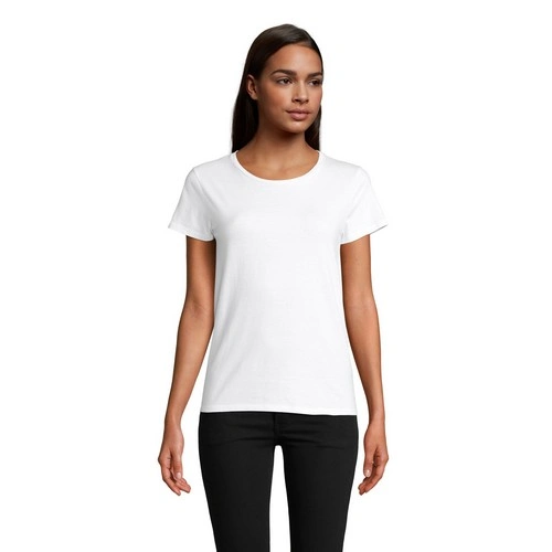 CAMISETA MANGA CORTA MUJER AJUSTADA DE PUNTO LISO Y CUELLO REDONDO SOL'S CRUSADER WOMEN REF S03581