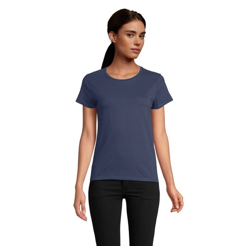CAMISETA MANGA CORTA MUJER AJUSTADA DE PUNTO LISO Y CUELLO REDONDO SOL'S CRUSADER WOMEN REF S03581