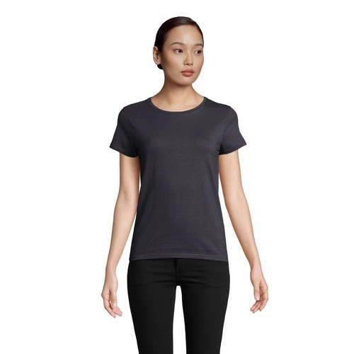 CAMISETA MANGA CORTA MUJER AJUSTADA DE PUNTO LISO Y CUELLO REDONDO SOL'S CRUSADER WOMEN REF S03581
