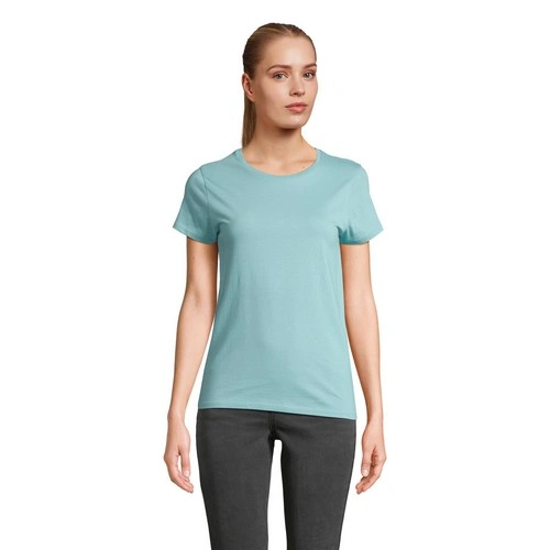 CAMISETA MANGA CORTA MUJER AJUSTADA DE PUNTO LISO Y CUELLO REDONDO SOL'S CRUSADER WOMEN REF S03581