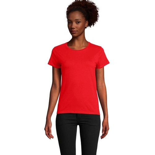 CAMISETA MANGA CORTA MUJER AJUSTADA DE PUNTO LISO Y CUELLO REDONDO SOL'S CRUSADER WOMEN REF S03581