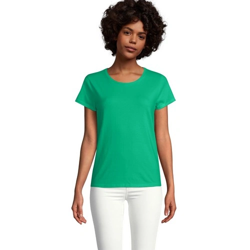 CAMISETA MANGA CORTA MUJER AJUSTADA DE PUNTO LISO Y CUELLO REDONDO SOL'S CRUSADER WOMEN REF S03581