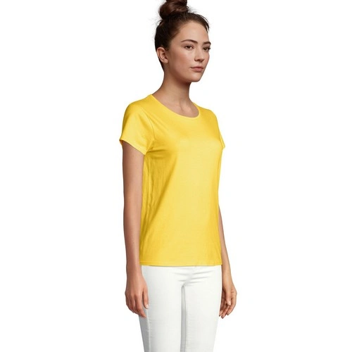 CAMISETA MANGA CORTA MUJER AJUSTADA DE PUNTO LISO Y CUELLO REDONDO SOL'S CRUSADER WOMEN REF S03581